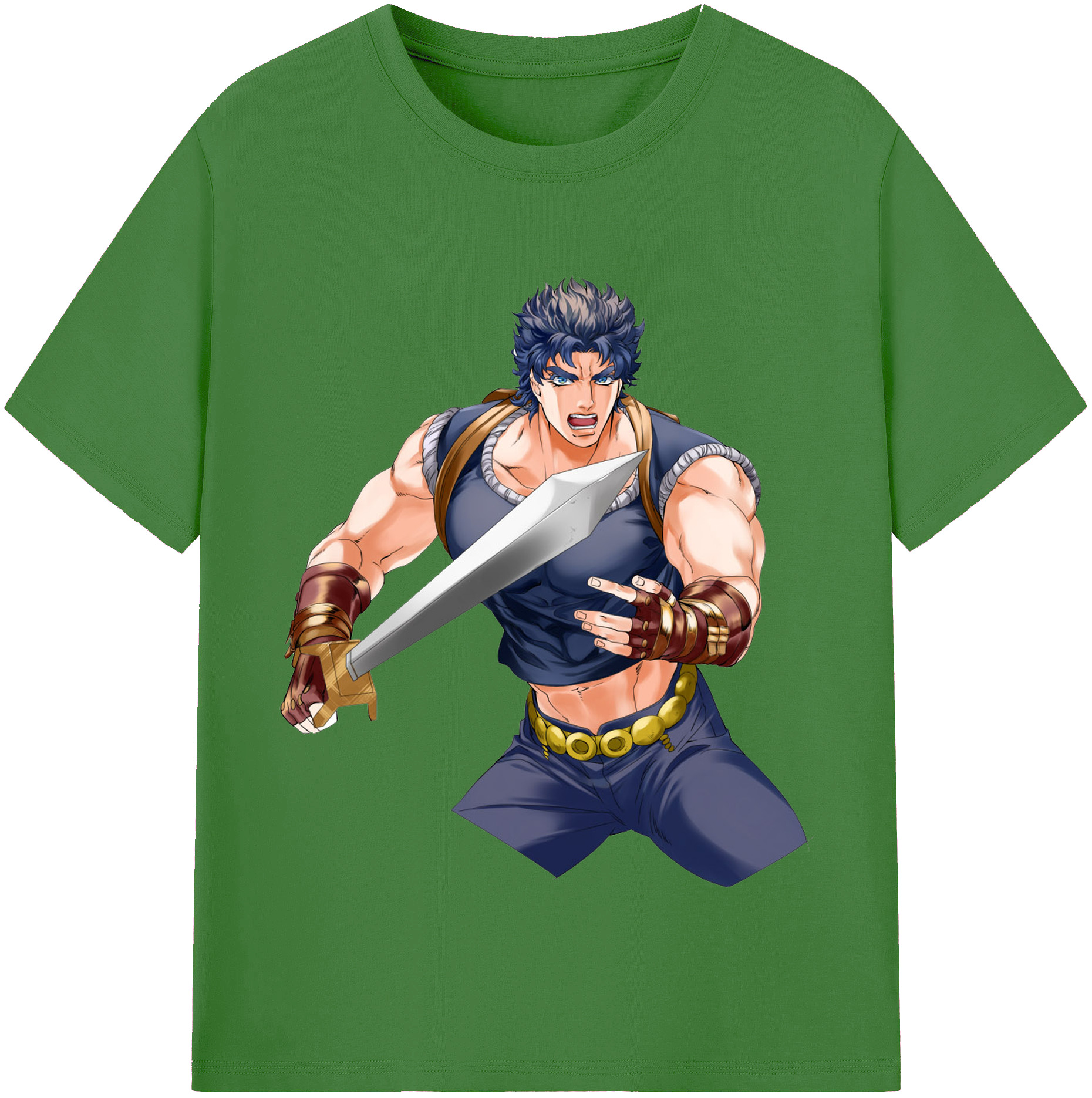 （画像用） ジョジョの奇妙な冒険 /ジョナサン?ジョースター JoJo's Bizarre Adventure Jonathan Joestar レディースカジュアルプリントTシャツ（綿100％）
